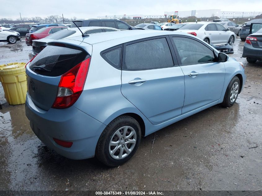 2014 HYUNDAI ACCENT GLS/GS - KMHCT5AE1EU187093