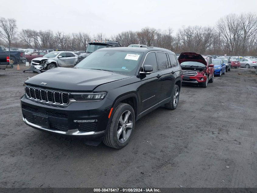 2021 JEEP GRAND CHEROKEE L L LIMITED - 1C4RJKBG8M8109212