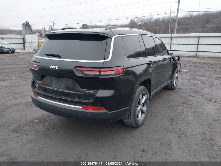 2021 JEEP GRAND CHEROKEE L L LIMITED - 1C4RJKBG8M8109212