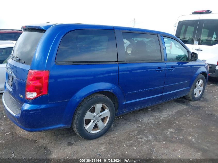 2013 DODGE GRAND CARAVAN SE - 2C4RDGBG5DR768308