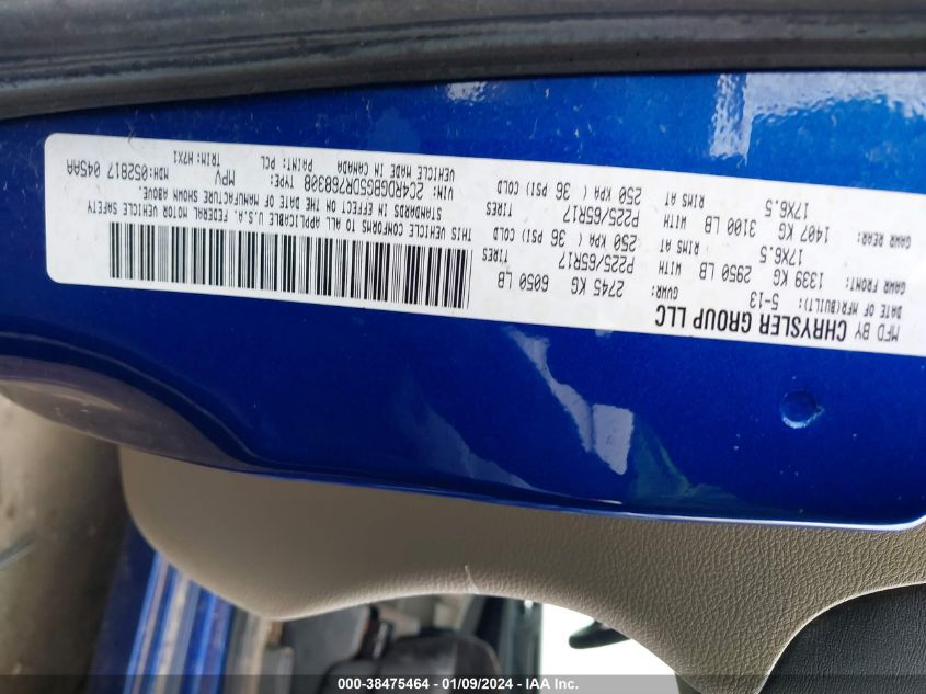 2013 DODGE GRAND CARAVAN SE - 2C4RDGBG5DR768308