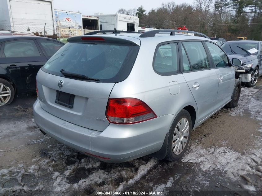 2013 VOLKSWAGEN JETTA SPORTWAGEN 2.5L S - 3VWPP7AJ1DM696135