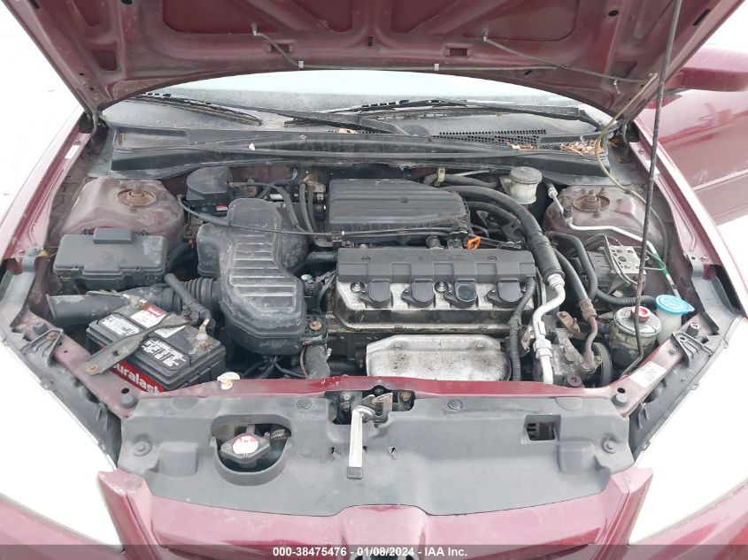 2HGES26794H630120 | 2004 HONDA CIVIC