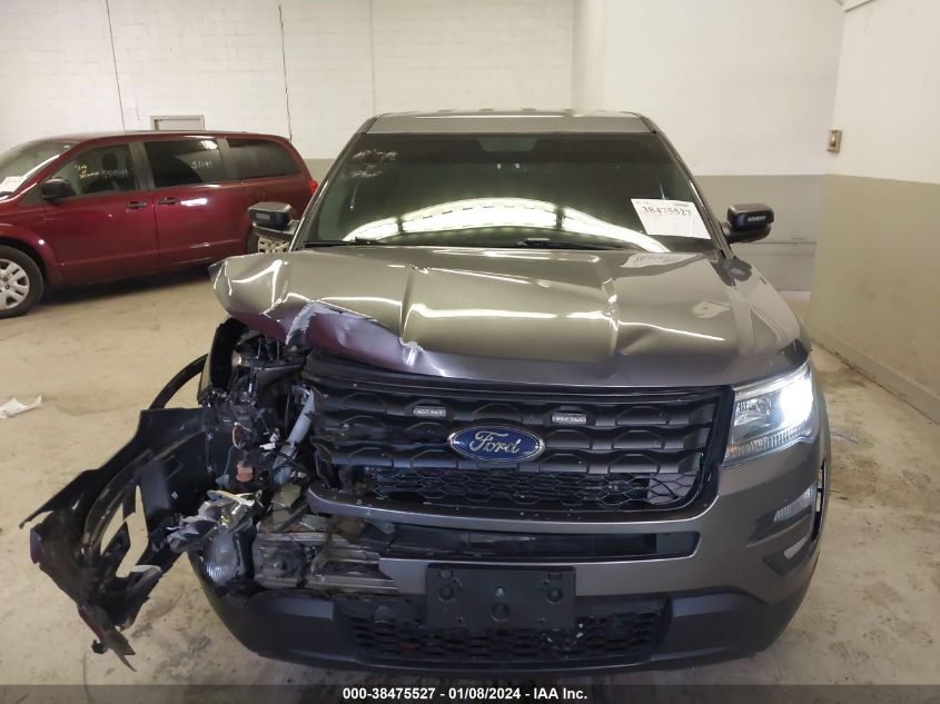 2018 FORD POLICE INTERCEPTOR UTILITY - 1FM5K8AT6JGB81133