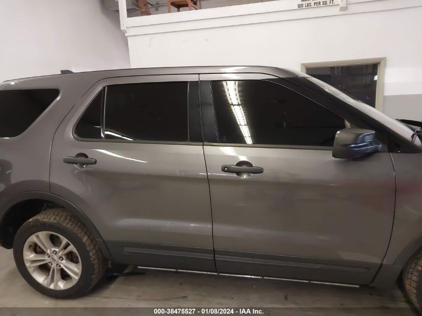2018 FORD POLICE INTERCEPTOR UTILITY - 1FM5K8AT6JGB81133