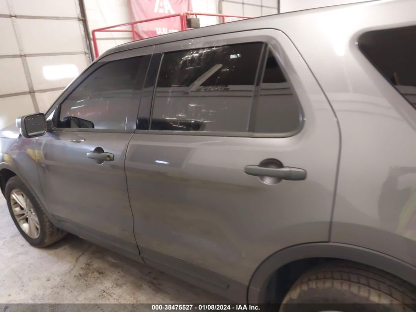 2018 FORD POLICE INTERCEPTOR UTILITY - 1FM5K8AT6JGB81133