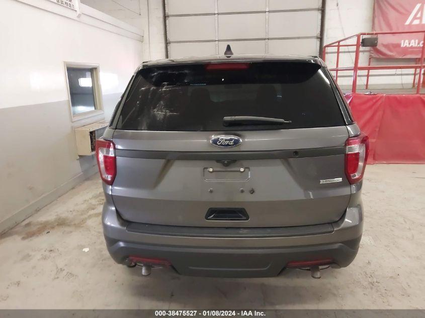2018 FORD POLICE INTERCEPTOR UTILITY - 1FM5K8AT6JGB81133