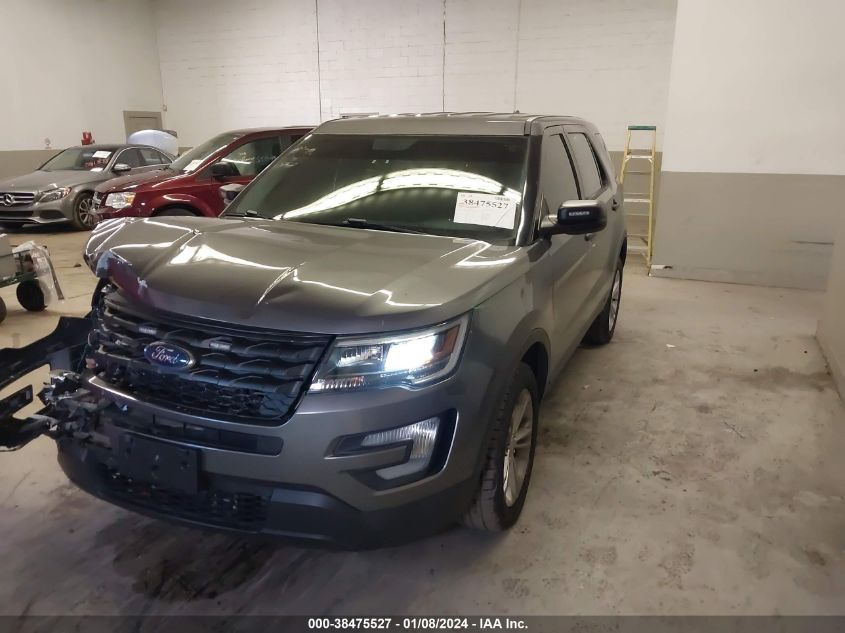 2018 FORD POLICE INTERCEPTOR UTILITY - 1FM5K8AT6JGB81133