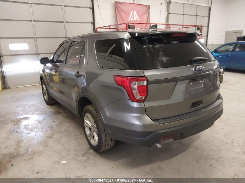 2018 FORD POLICE INTERCEPTOR UTILITY - 1FM5K8AT6JGB81133