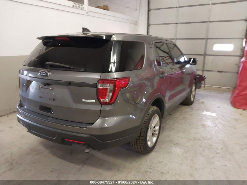 2018 FORD POLICE INTERCEPTOR UTILITY - 1FM5K8AT6JGB81133