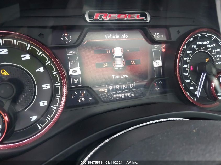 2019 RAM 1500 REBEL - 1C6SRFLTXKN901431