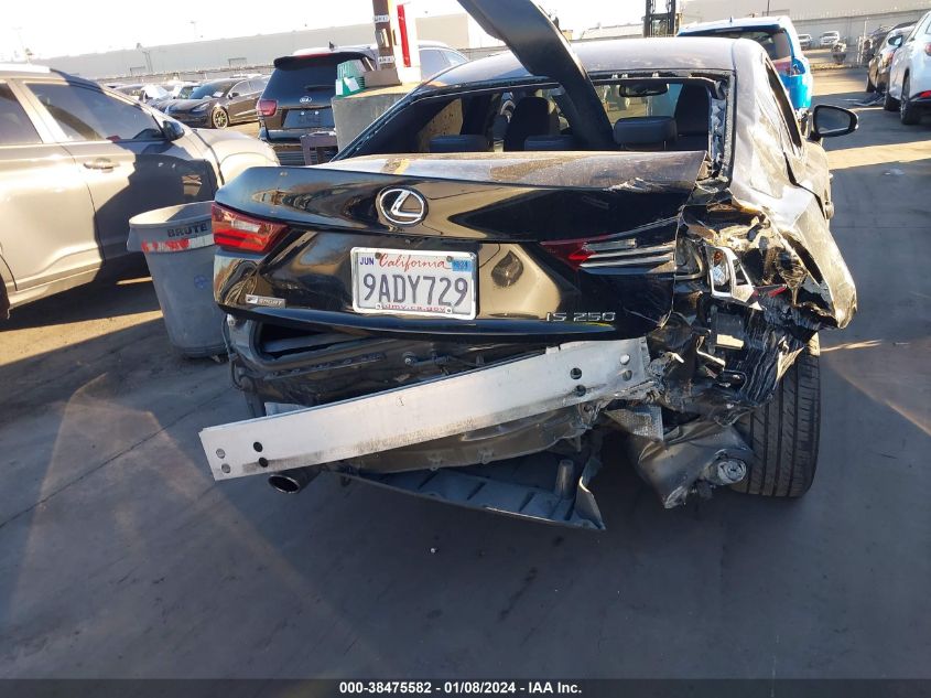 2015 LEXUS IS 250 - JTHBF1D25F5076462