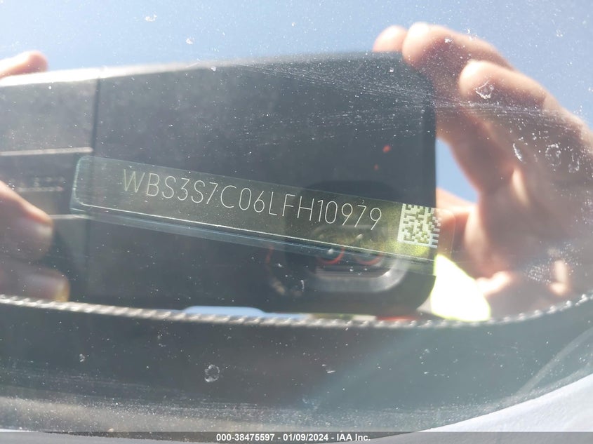 VIN: WBS3S7C06LFH10979 2020 BMW M4 CS