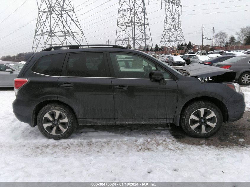 2018 SUBARU FORESTER 2.5I LIMITED - JF2SJALC5JH417877