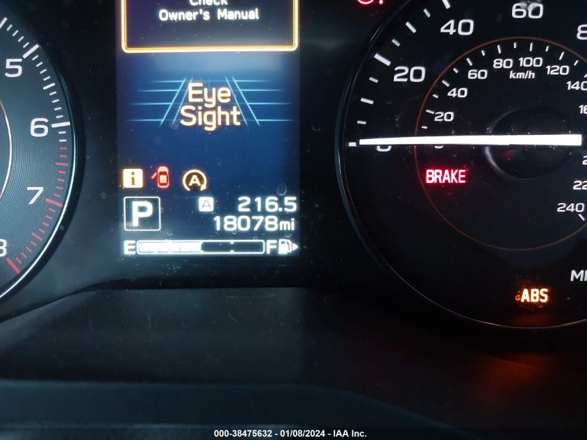 2023 SUBARU CROSSTREK - JF2GTABC5P8320432