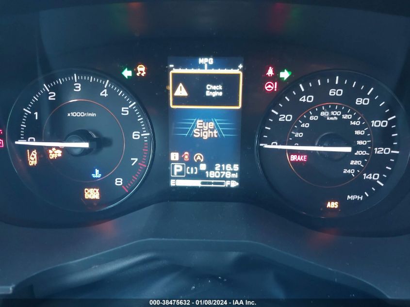 2023 SUBARU CROSSTREK - JF2GTABC5P8320432