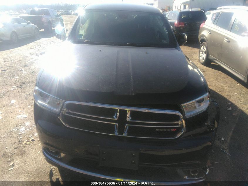 2019 DODGE DURANGO SXT AWD - 1C4RDJAG1KC586268