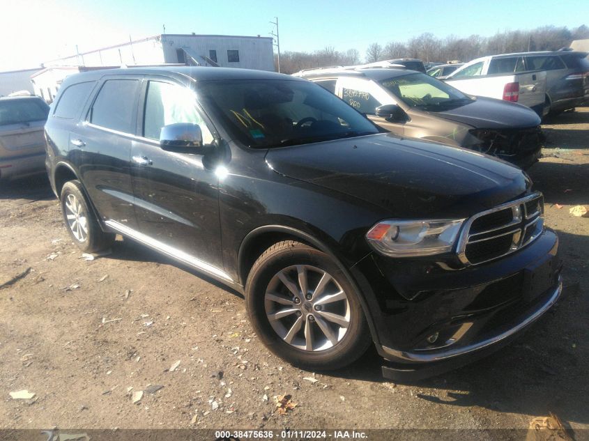 2019 DODGE DURANGO SXT AWD - 1C4RDJAG1KC586268