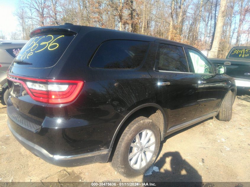 2019 DODGE DURANGO SXT AWD - 1C4RDJAG1KC586268