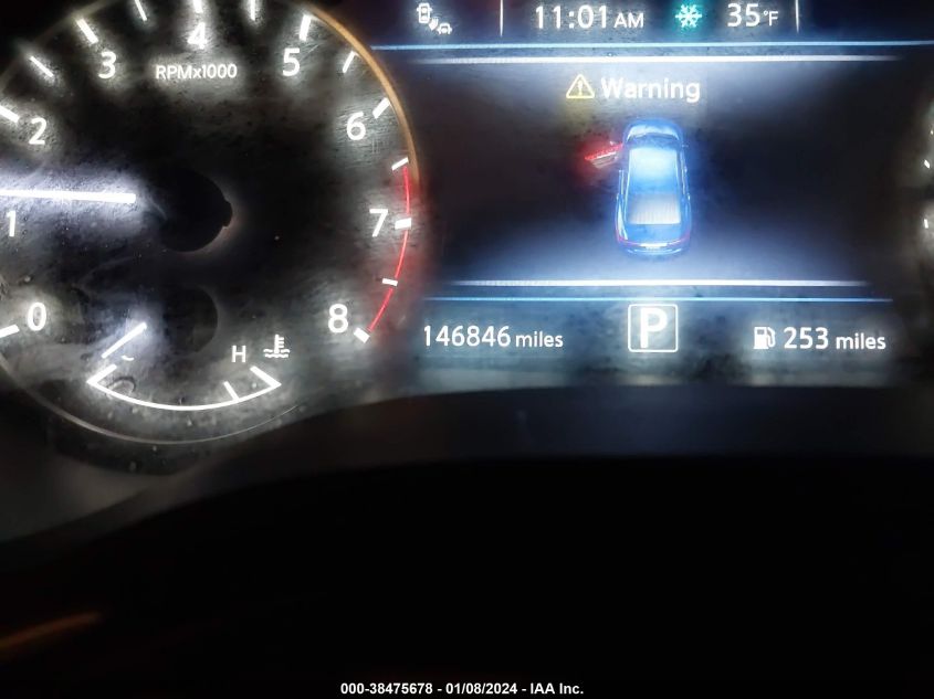 2017 NISSAN MAXIMA 3.5S/SV/SL/SR/PLAT - 1N4AA6AP9HC362621