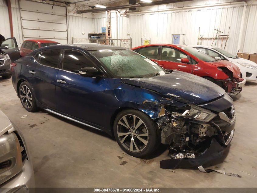 2017 NISSAN MAXIMA 3.5S/SV/SL/SR/PLAT - 1N4AA6AP9HC362621