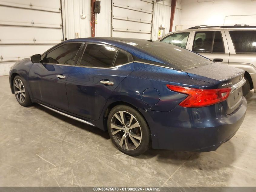 2017 NISSAN MAXIMA 3.5S/SV/SL/SR/PLAT - 1N4AA6AP9HC362621