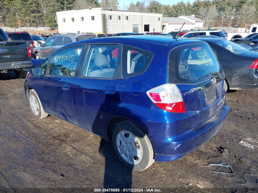 2013 HONDA FIT - JHMGE8H33DC059589