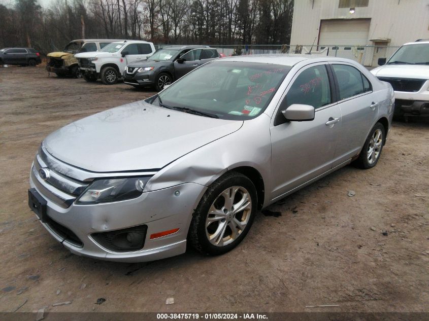 3FAHP0HA3CR341348 | 2012 FORD FUSION