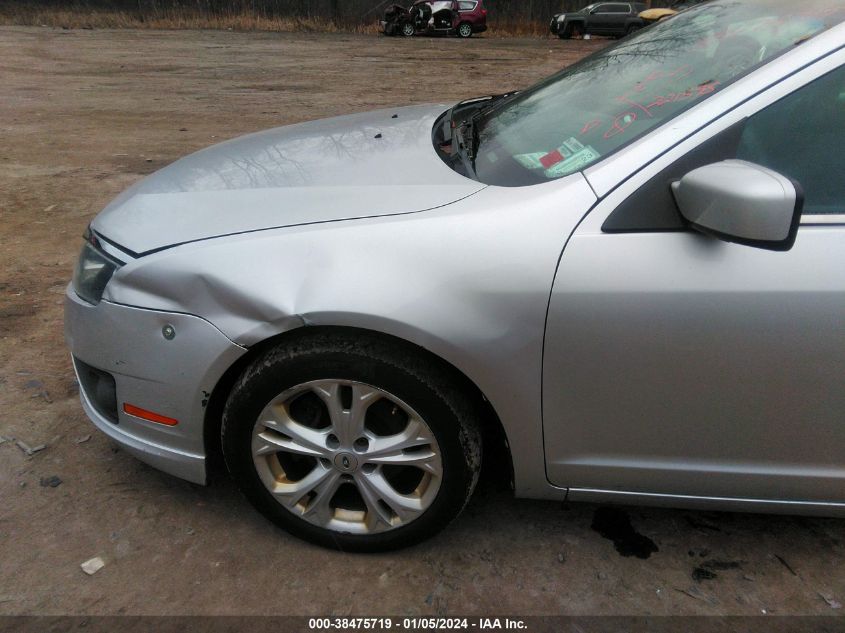 3FAHP0HA3CR341348 | 2012 FORD FUSION