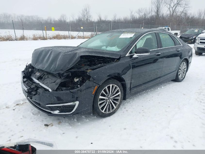2017 LINCOLN MKZ HYBRID HYBRID SELECT - 3LN6L5LU2HR637914