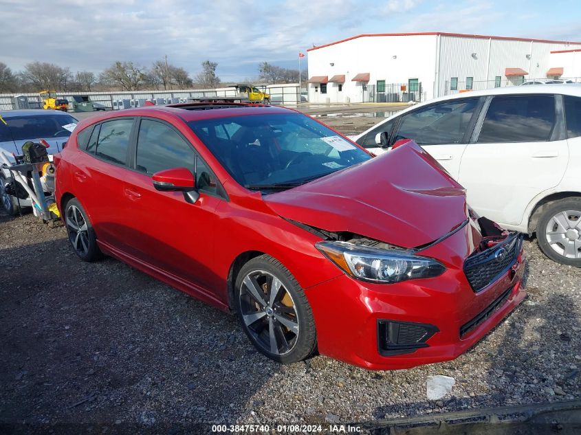 2018 SUBARU IMPREZA 2.0I SPORT - 4S3GTAL63J3714507