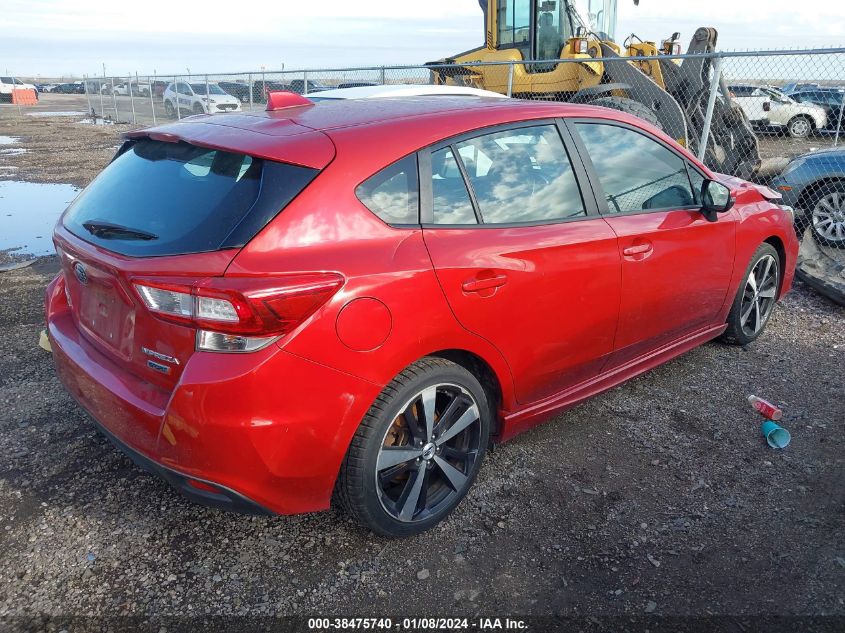 2018 SUBARU IMPREZA 2.0I SPORT - 4S3GTAL63J3714507