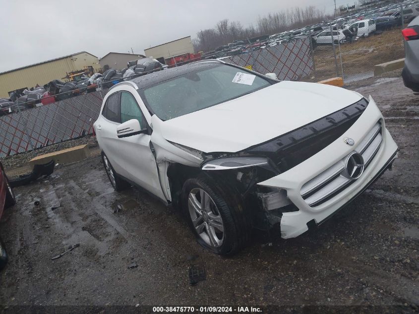 2017 MERCEDES-BENZ GLA 250 4MATIC - WDCTG4GB4HJ318775