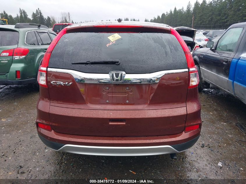 2016 HONDA CR-V EX - 2HKRM3H52GH512742