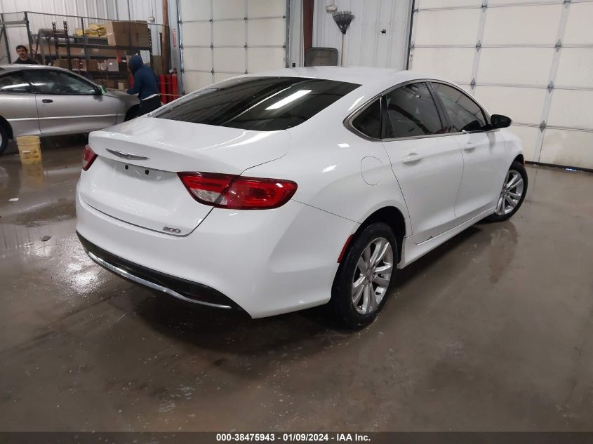 2015 CHRYSLER 200 LIMITED - 1C3CCCAB4FN502080