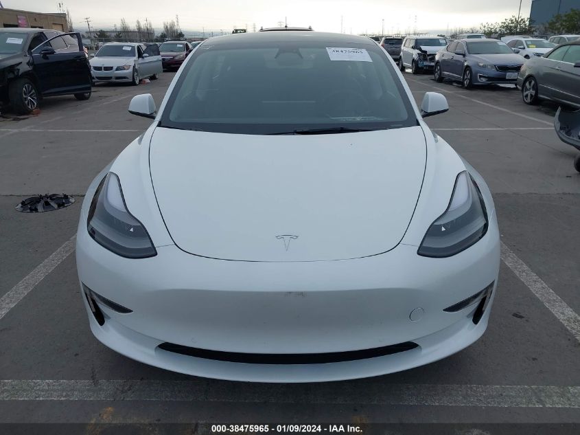 2022 TESLA MODEL 3 REAR-WHEEL DRIVE - 5YJ3E1EA1NF343575