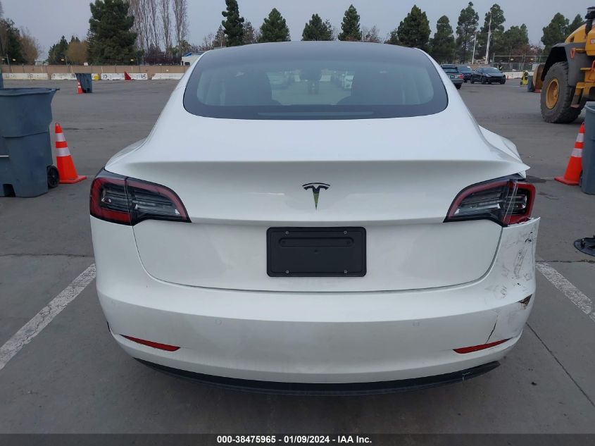 2022 TESLA MODEL 3 REAR-WHEEL DRIVE - 5YJ3E1EA1NF343575