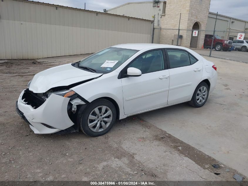 2015 TOYOTA COROLLA LE - 2T1BURHE0FC311511