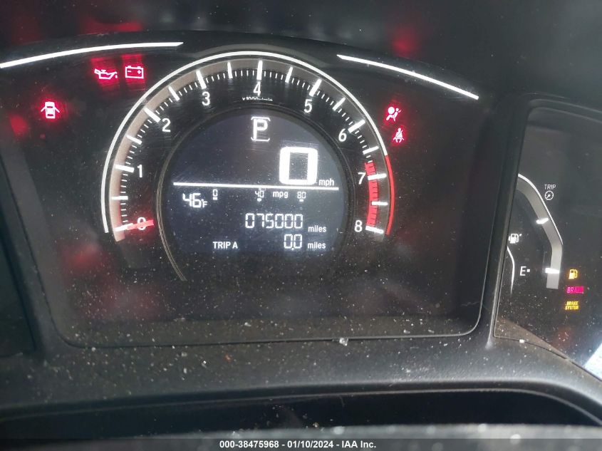 2018 HONDA CIVIC LX - 2HGFC2F53JH567561