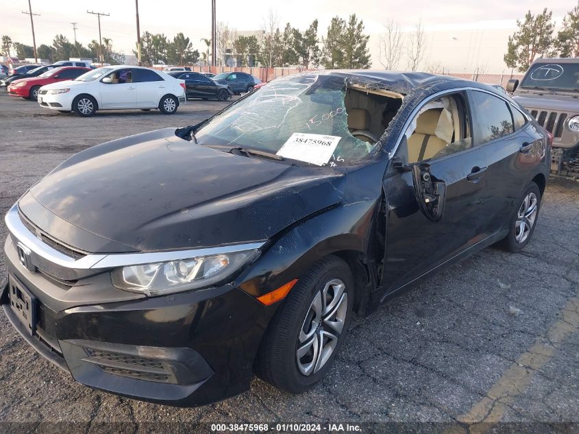 2018 HONDA CIVIC LX - 2HGFC2F53JH567561