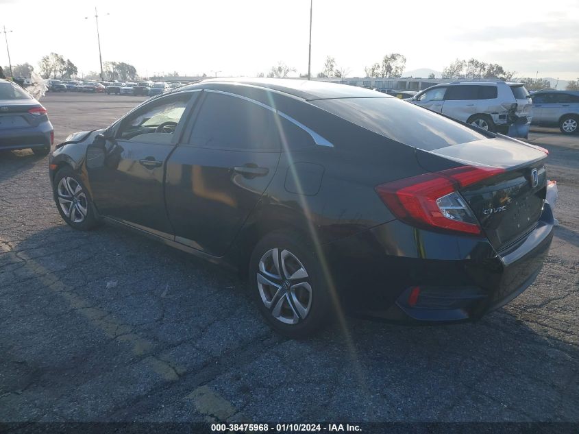 2018 HONDA CIVIC LX - 2HGFC2F53JH567561