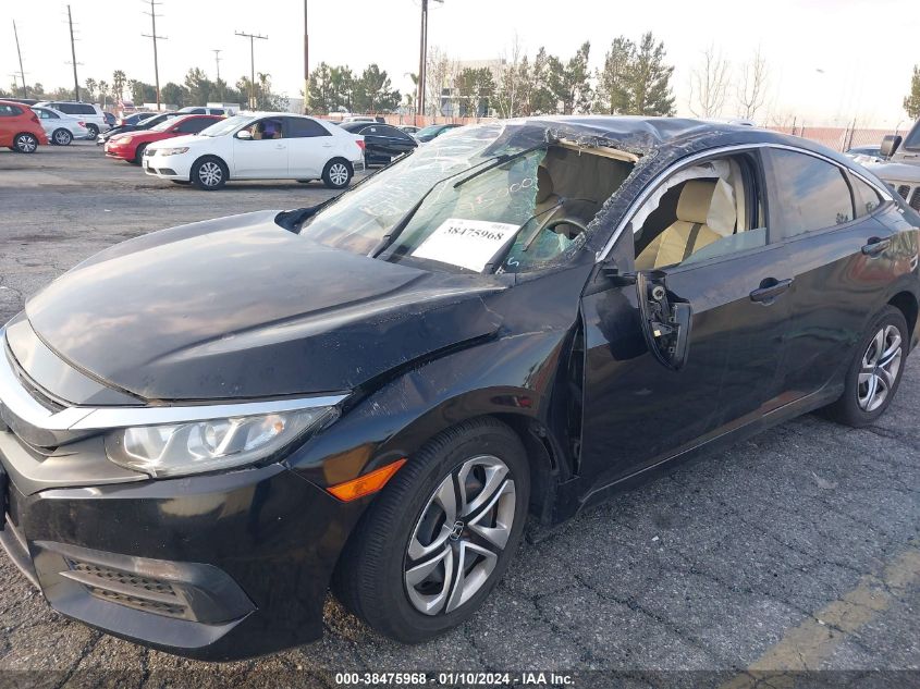 2018 HONDA CIVIC LX - 2HGFC2F53JH567561
