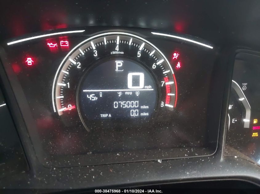 2018 HONDA CIVIC LX - 2HGFC2F53JH567561