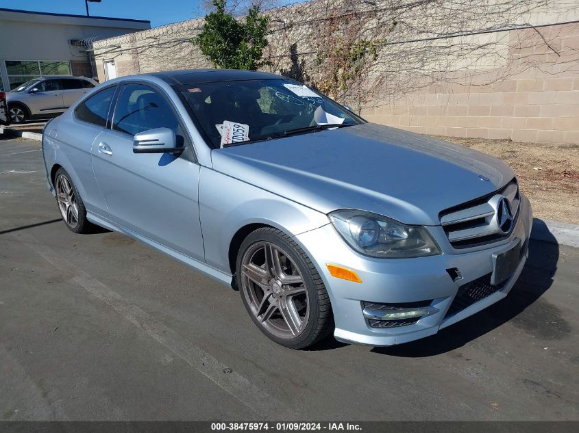 2013 MERCEDES-BENZ C 250 - WDDGJ4HB8DF942282