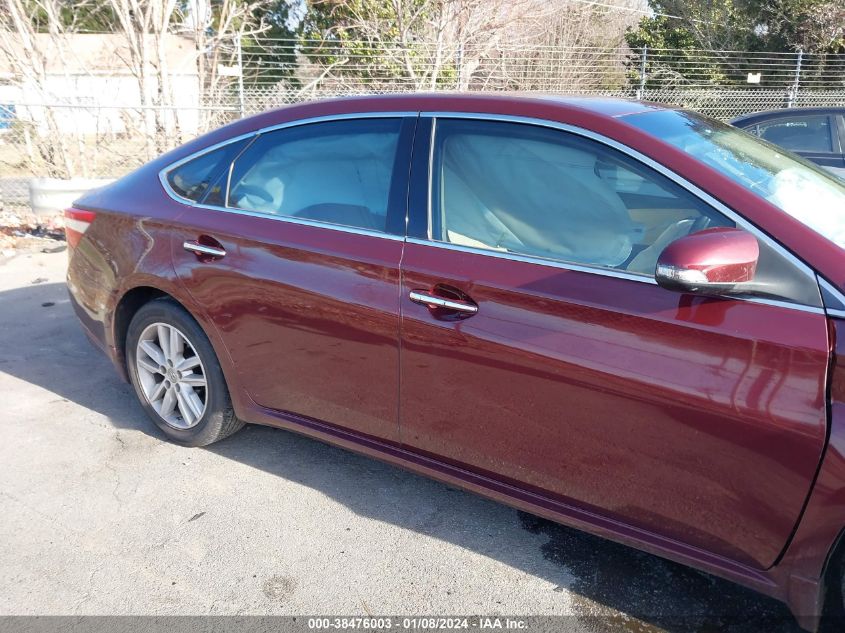 2014 TOYOTA AVALON XLE - 4T1BK1EB0EU134392