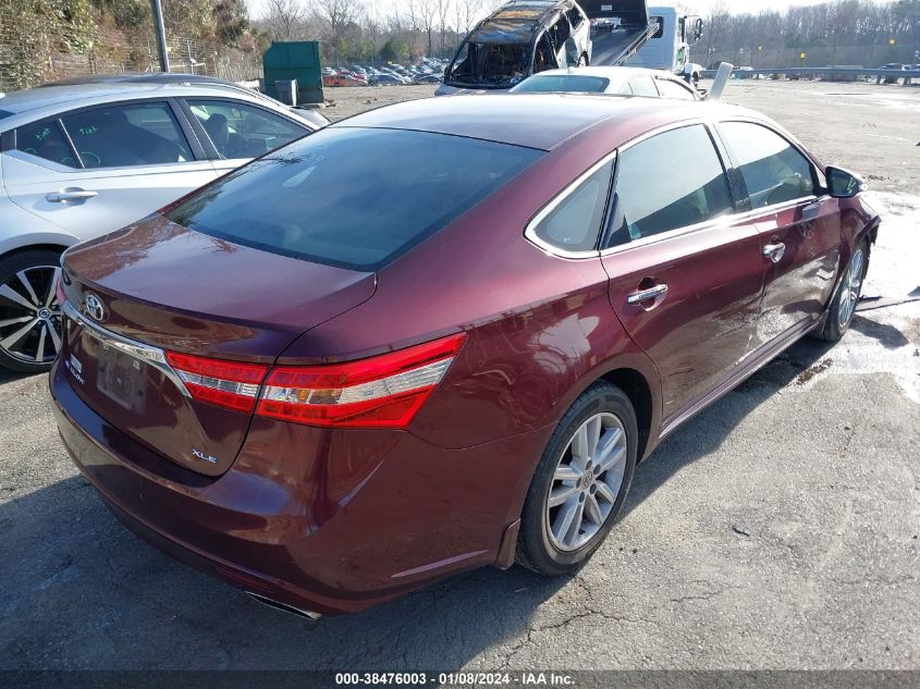 2014 TOYOTA AVALON XLE - 4T1BK1EB0EU134392