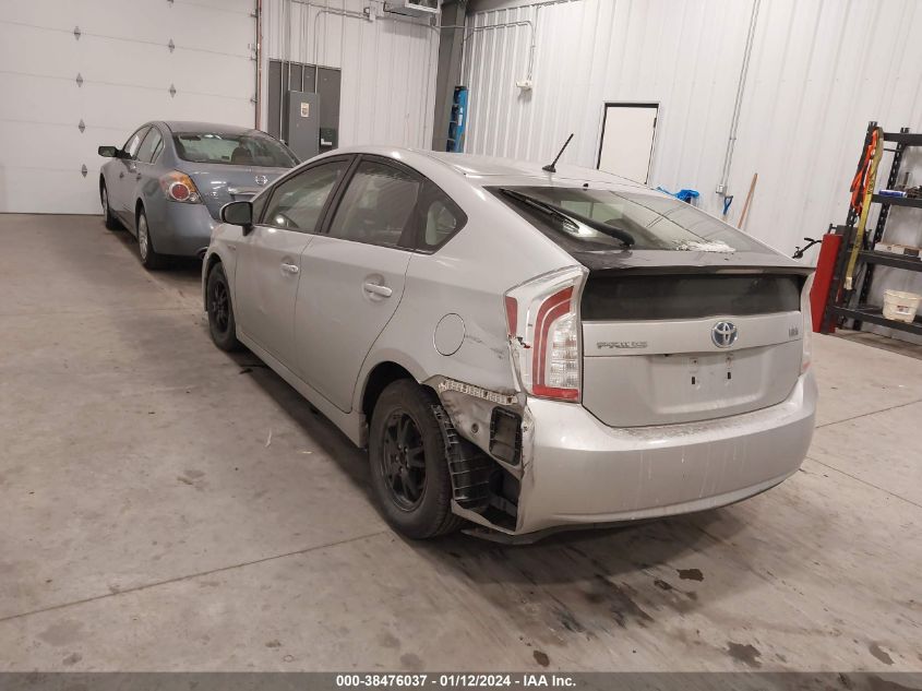 2015 TOYOTA PRIUS - JTDKN3DU4F0432611