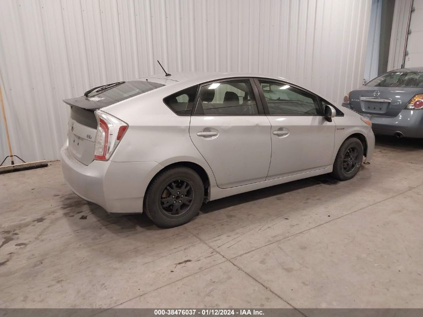 2015 TOYOTA PRIUS - JTDKN3DU4F0432611