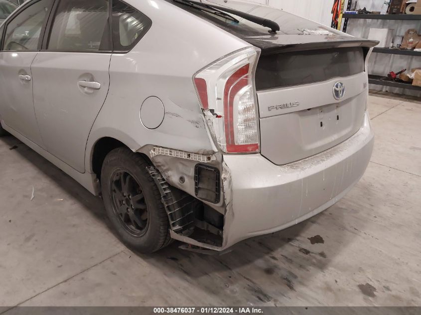 2015 TOYOTA PRIUS - JTDKN3DU4F0432611
