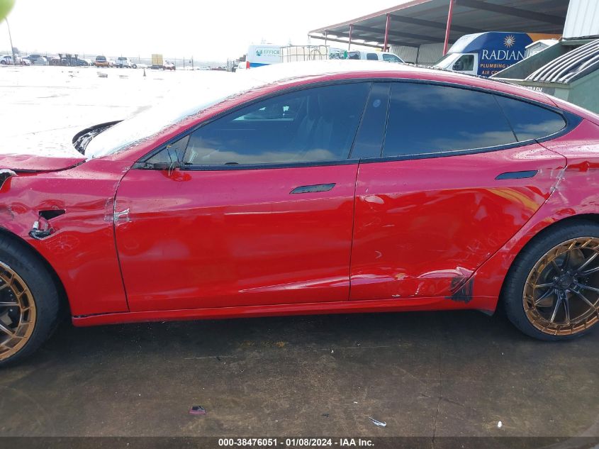 2022 TESLA MODEL S - 5YJSA1E69NF477320